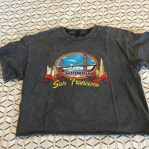 Cropped Brandy Melville Tee